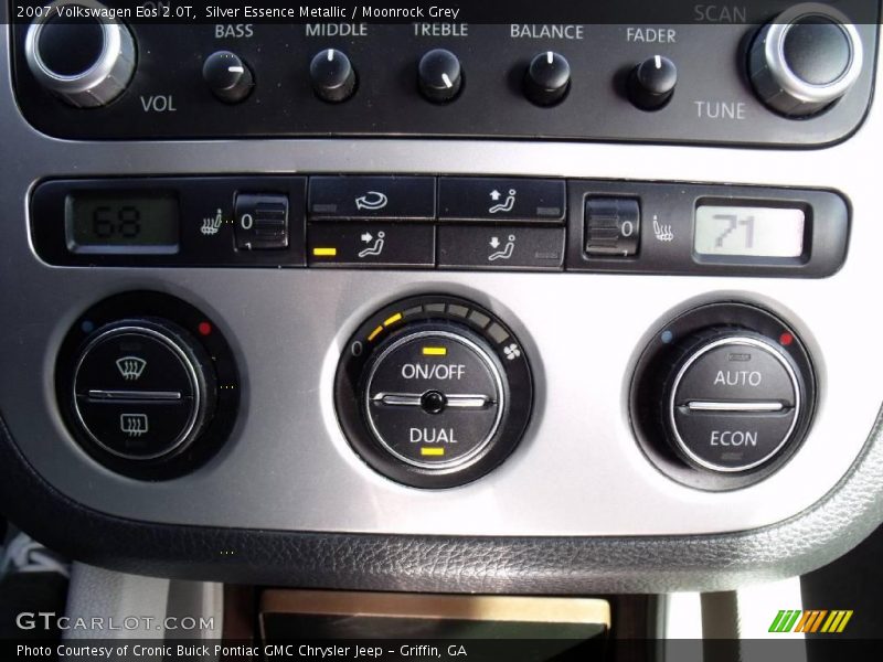 Silver Essence Metallic / Moonrock Grey 2007 Volkswagen Eos 2.0T