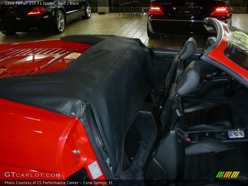 Red / Black 1999 Ferrari 355 F1 Spider