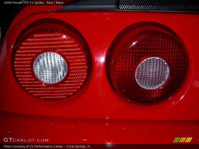 Red / Black 1999 Ferrari 355 F1 Spider