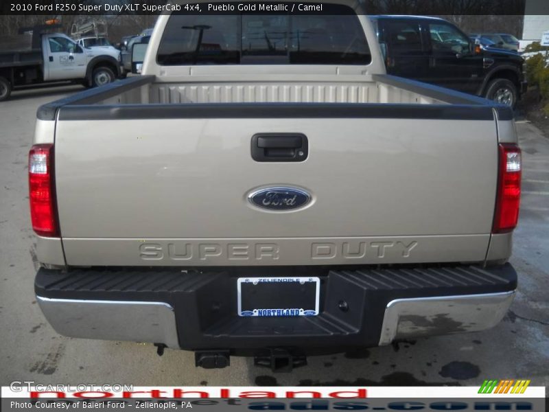 Pueblo Gold Metallic / Camel 2010 Ford F250 Super Duty XLT SuperCab 4x4