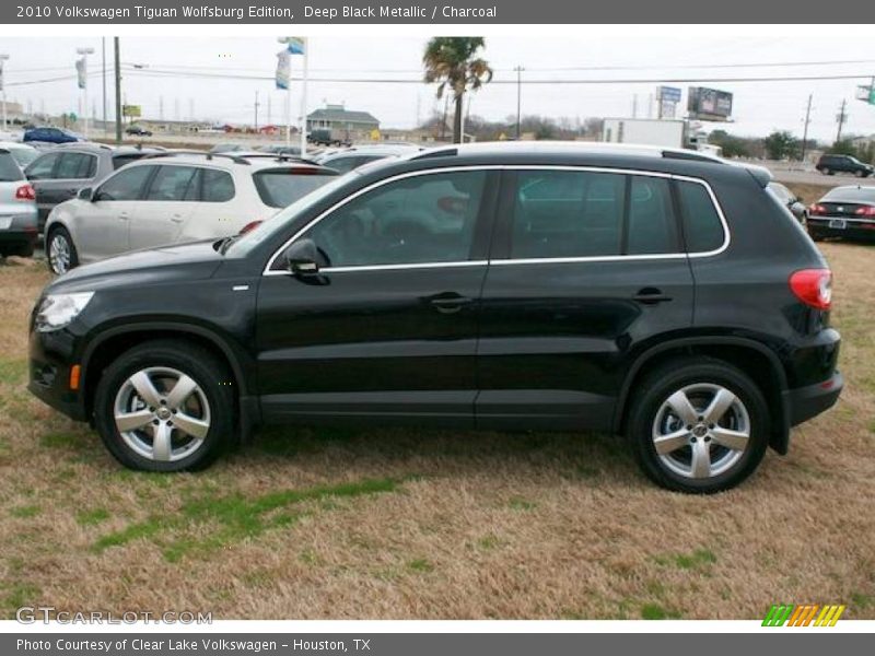 Deep Black Metallic / Charcoal 2010 Volkswagen Tiguan Wolfsburg Edition