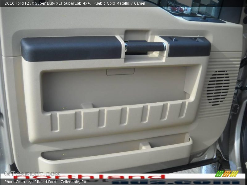 Pueblo Gold Metallic / Camel 2010 Ford F250 Super Duty XLT SuperCab 4x4