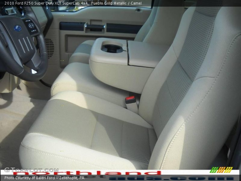 Pueblo Gold Metallic / Camel 2010 Ford F250 Super Duty XLT SuperCab 4x4