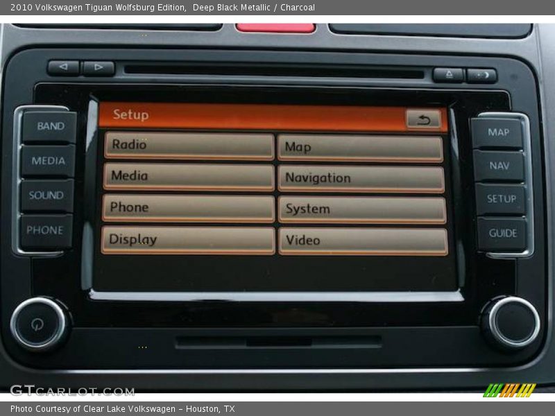 Deep Black Metallic / Charcoal 2010 Volkswagen Tiguan Wolfsburg Edition