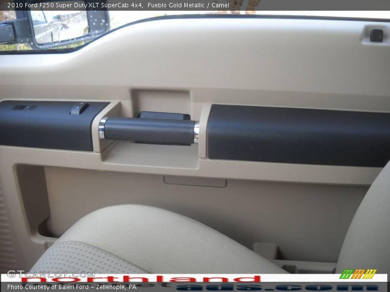Pueblo Gold Metallic / Camel 2010 Ford F250 Super Duty XLT SuperCab 4x4