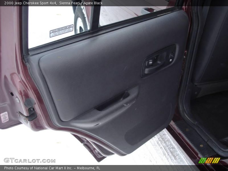 Sienna Pearl / Agate Black 2000 Jeep Cherokee Sport 4x4