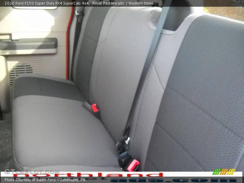 Royal Red Metallic / Medium Stone 2010 Ford F250 Super Duty FX4 SuperCab 4x4