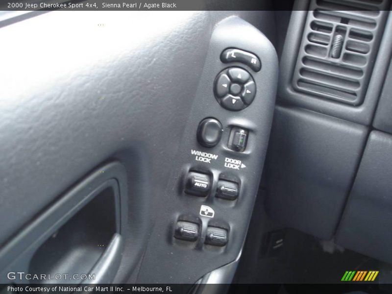 Sienna Pearl / Agate Black 2000 Jeep Cherokee Sport 4x4