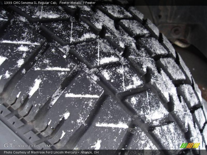Pewter Metallic / Pewter 1999 GMC Sonoma SL Regular Cab