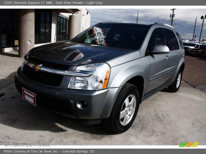 Dark Silver Metallic / Light Gray 2006 Chevrolet Equinox LT AWD