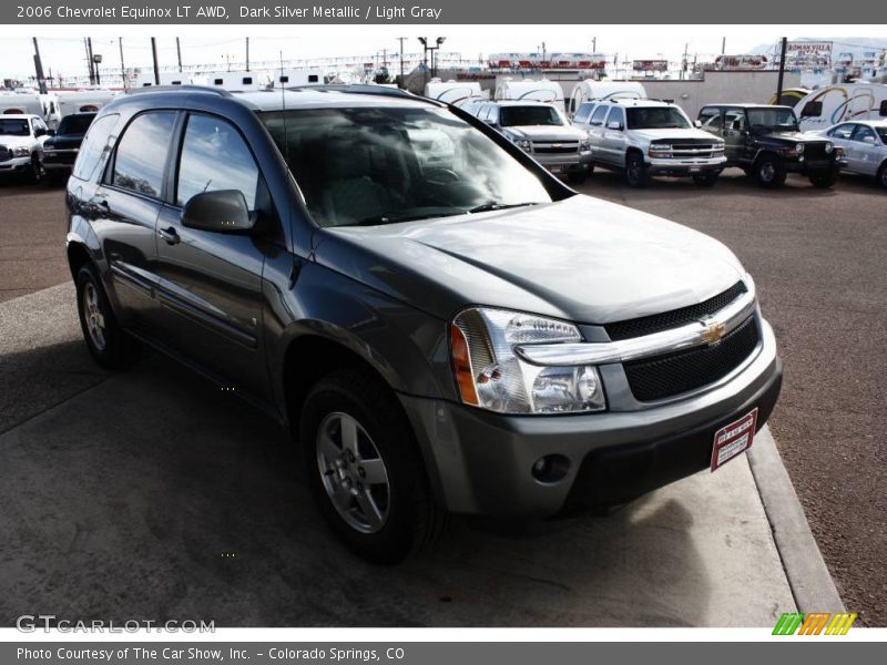 Dark Silver Metallic / Light Gray 2006 Chevrolet Equinox LT AWD