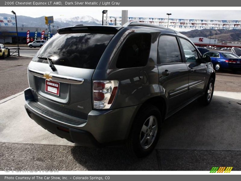 Dark Silver Metallic / Light Gray 2006 Chevrolet Equinox LT AWD