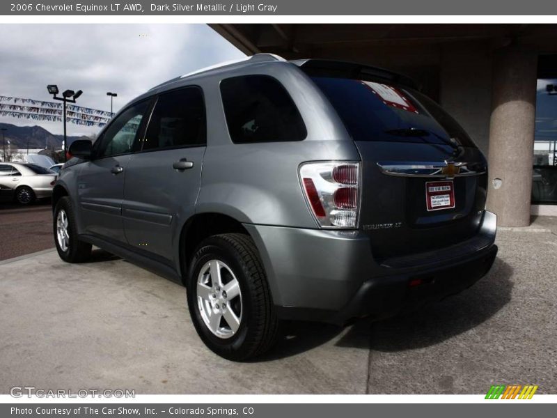 Dark Silver Metallic / Light Gray 2006 Chevrolet Equinox LT AWD