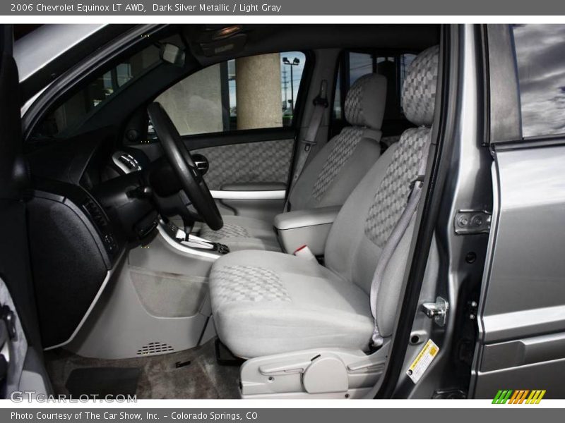 Dark Silver Metallic / Light Gray 2006 Chevrolet Equinox LT AWD