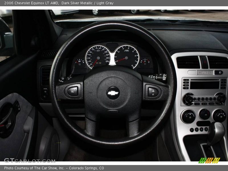 Dark Silver Metallic / Light Gray 2006 Chevrolet Equinox LT AWD