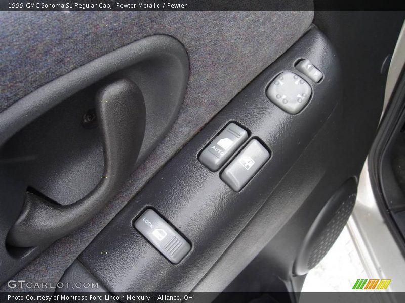 Pewter Metallic / Pewter 1999 GMC Sonoma SL Regular Cab