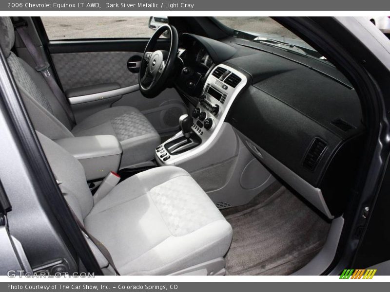 Dark Silver Metallic / Light Gray 2006 Chevrolet Equinox LT AWD