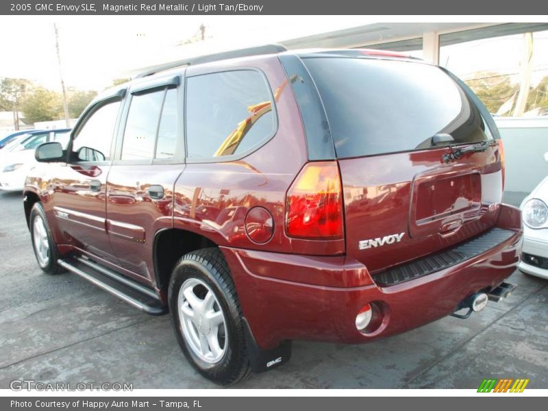 Magnetic Red Metallic / Light Tan/Ebony 2005 GMC Envoy SLE