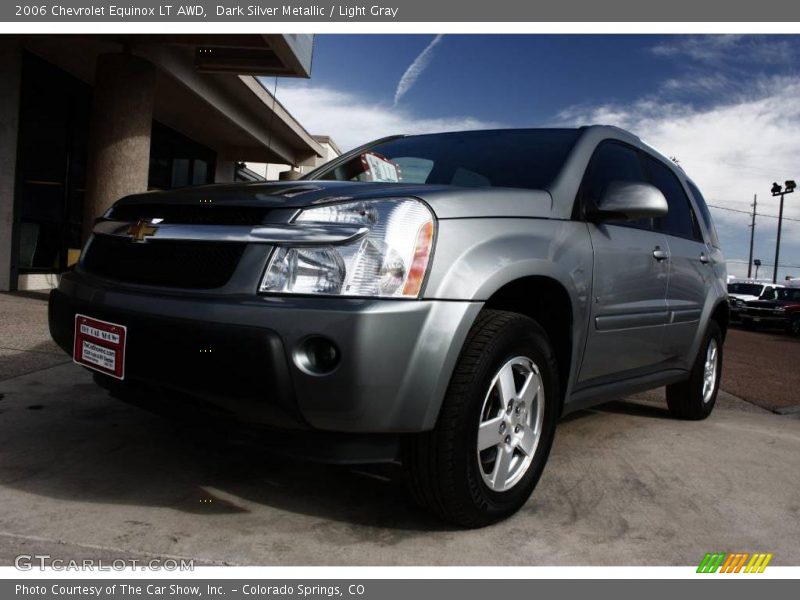 Dark Silver Metallic / Light Gray 2006 Chevrolet Equinox LT AWD