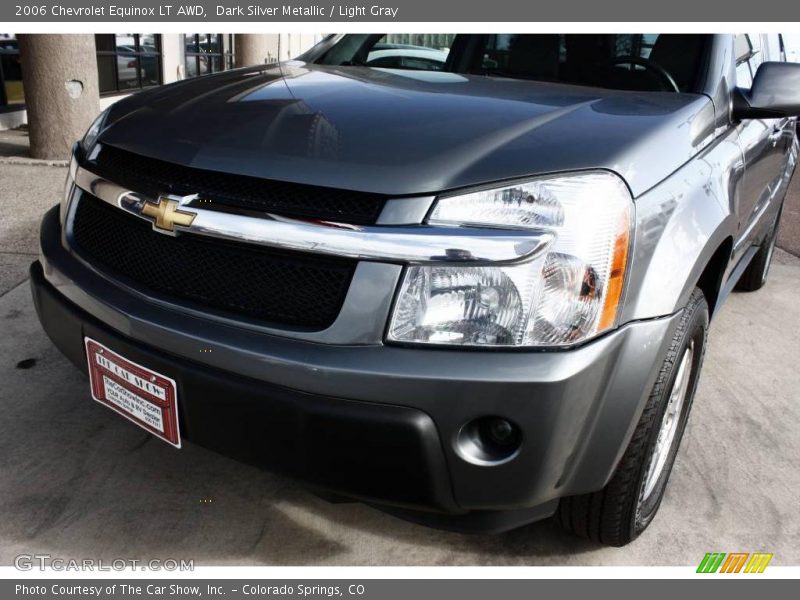 Dark Silver Metallic / Light Gray 2006 Chevrolet Equinox LT AWD