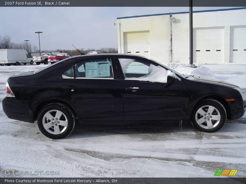 Black / Camel 2007 Ford Fusion SE