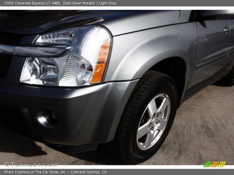 Dark Silver Metallic / Light Gray 2006 Chevrolet Equinox LT AWD