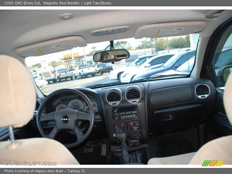 Magnetic Red Metallic / Light Tan/Ebony 2005 GMC Envoy SLE