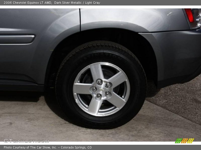 Dark Silver Metallic / Light Gray 2006 Chevrolet Equinox LT AWD