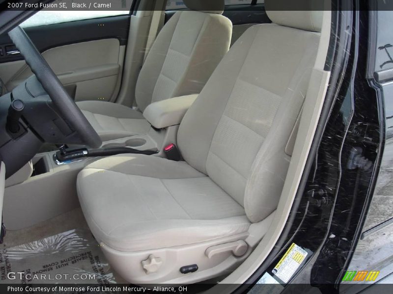 Black / Camel 2007 Ford Fusion SE