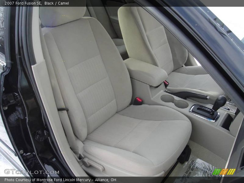 Black / Camel 2007 Ford Fusion SE
