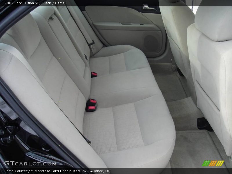 Black / Camel 2007 Ford Fusion SE