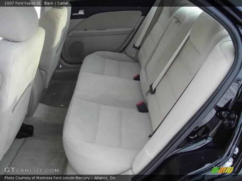 Black / Camel 2007 Ford Fusion SE