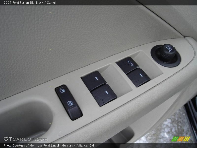 Black / Camel 2007 Ford Fusion SE
