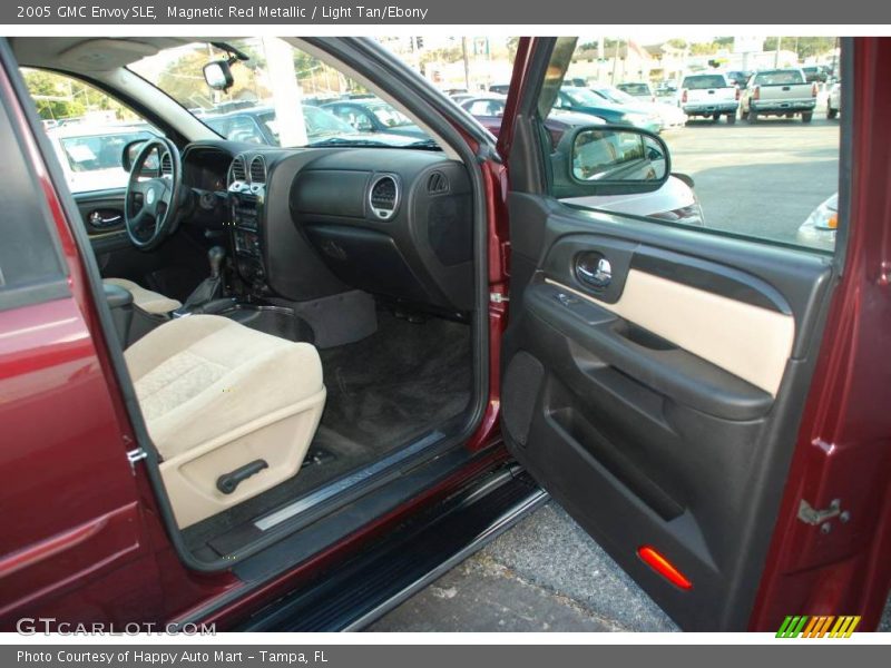Magnetic Red Metallic / Light Tan/Ebony 2005 GMC Envoy SLE