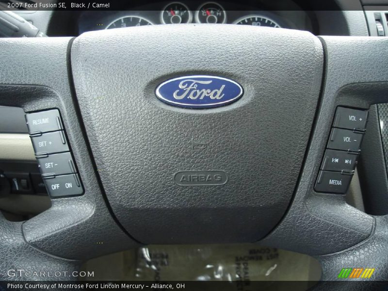 Black / Camel 2007 Ford Fusion SE