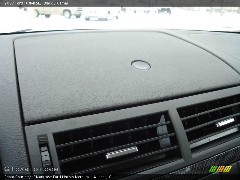 Black / Camel 2007 Ford Fusion SE