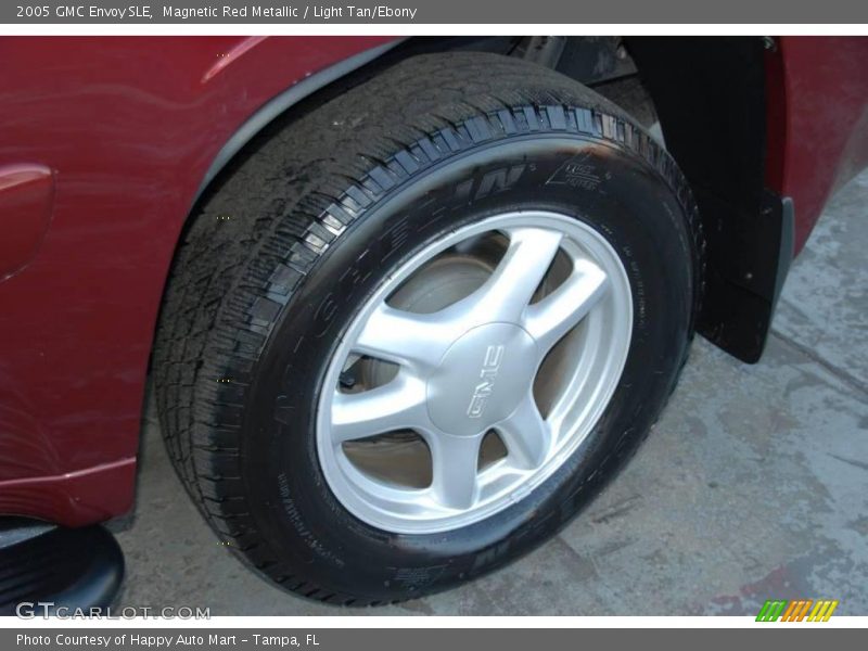 Magnetic Red Metallic / Light Tan/Ebony 2005 GMC Envoy SLE