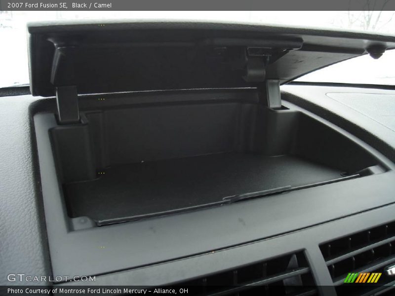 Black / Camel 2007 Ford Fusion SE
