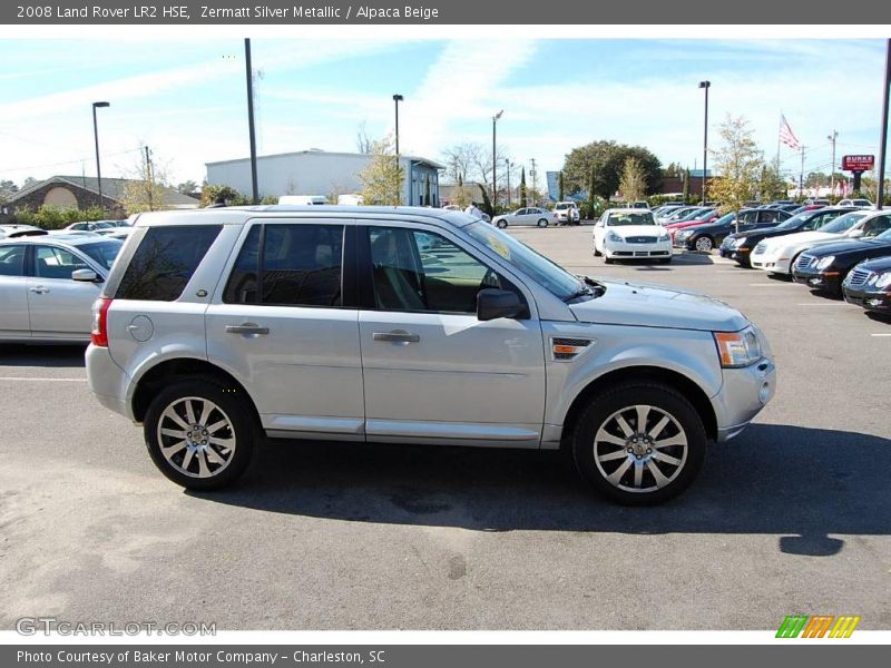 Zermatt Silver Metallic / Alpaca Beige 2008 Land Rover LR2 HSE