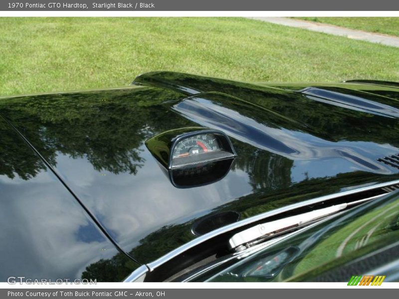Starlight Black / Black 1970 Pontiac GTO Hardtop