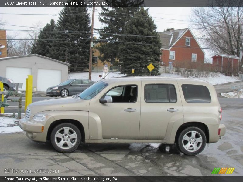 Sandstone Metallic / Ebony Black 2007 Chevrolet HHR LT