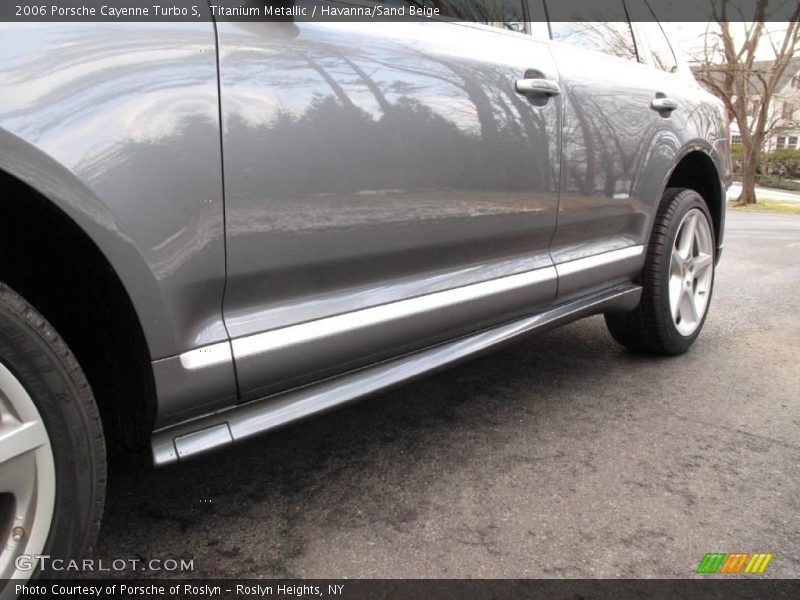 Titanium Metallic / Havanna/Sand Beige 2006 Porsche Cayenne Turbo S