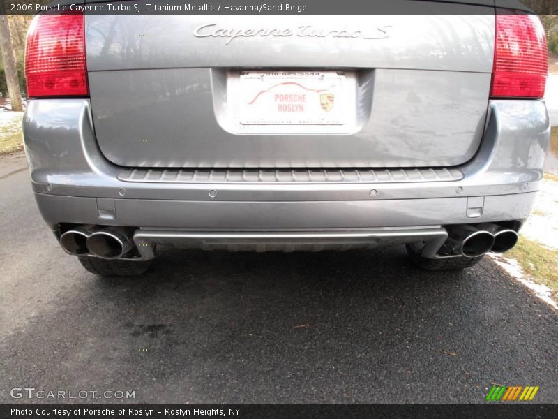 Titanium Metallic / Havanna/Sand Beige 2006 Porsche Cayenne Turbo S