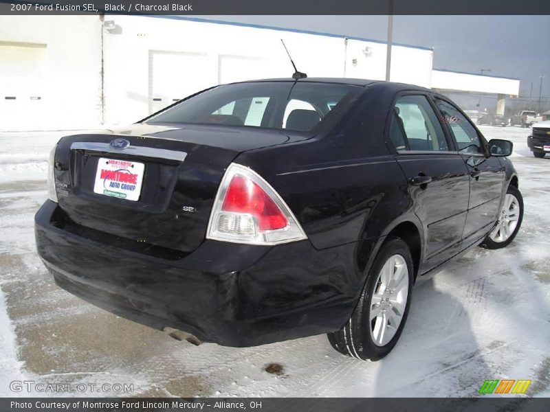 Black / Charcoal Black 2007 Ford Fusion SEL