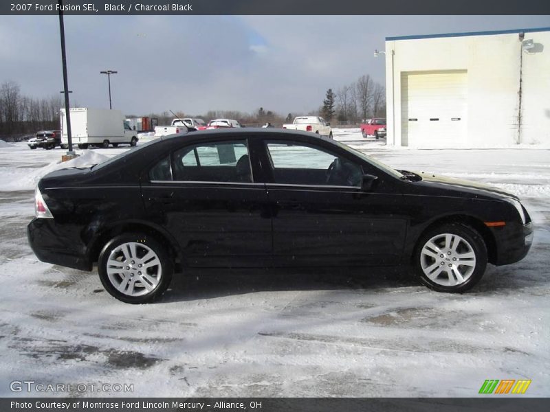 Black / Charcoal Black 2007 Ford Fusion SEL
