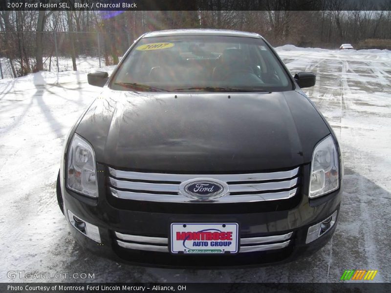 Black / Charcoal Black 2007 Ford Fusion SEL