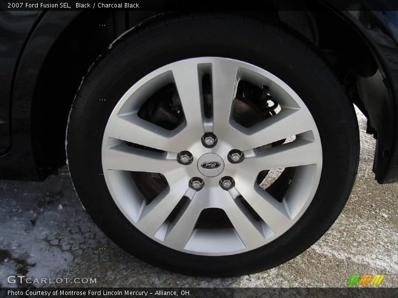 Black / Charcoal Black 2007 Ford Fusion SEL