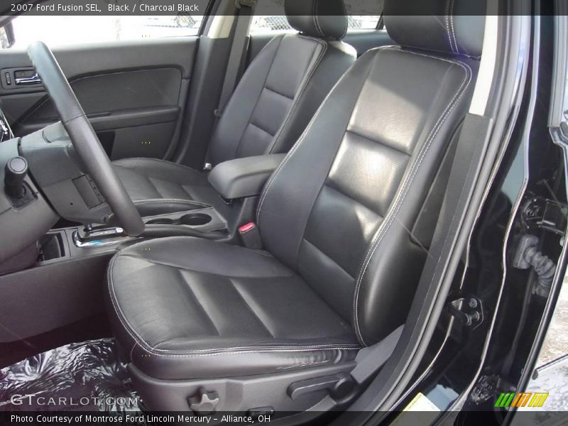 Black / Charcoal Black 2007 Ford Fusion SEL