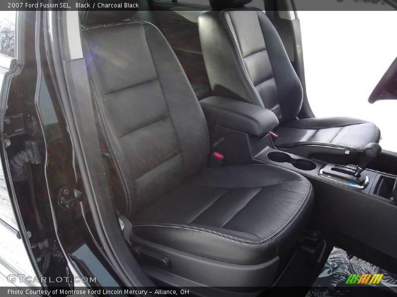 Black / Charcoal Black 2007 Ford Fusion SEL