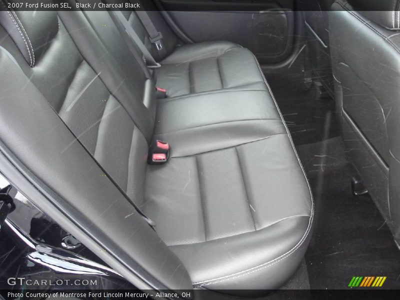 Black / Charcoal Black 2007 Ford Fusion SEL